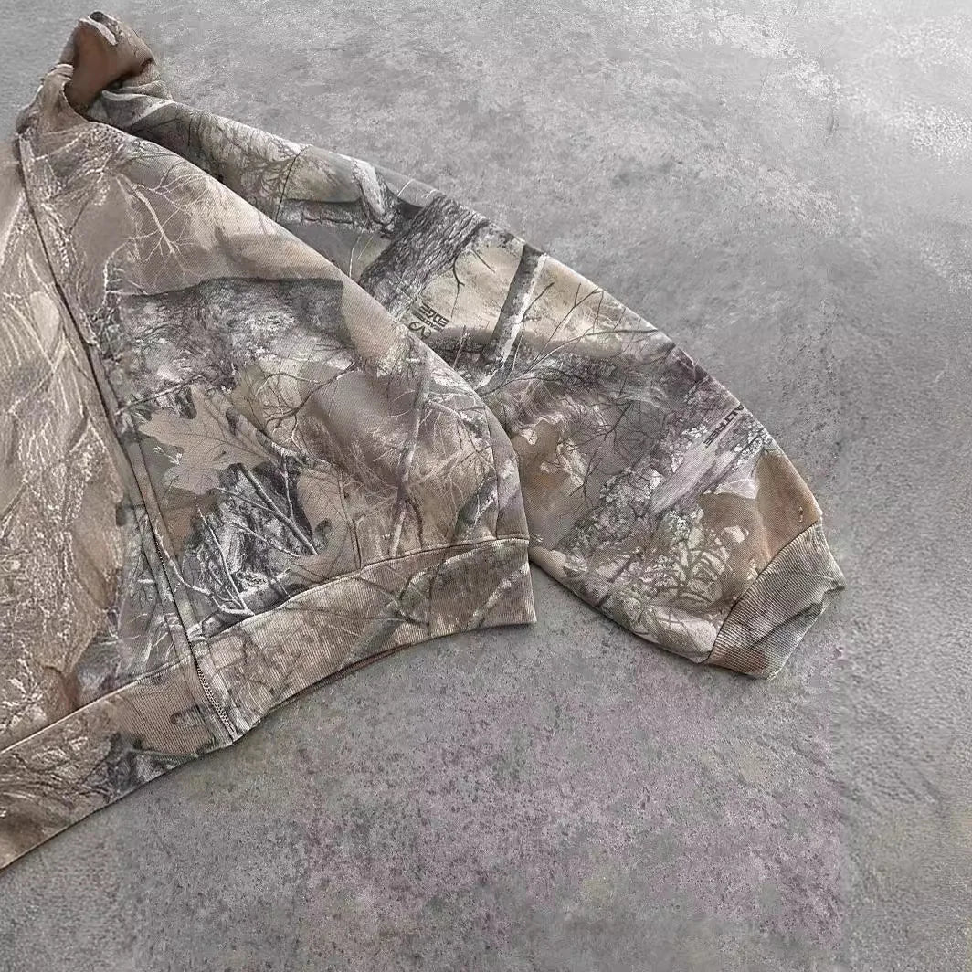 “Urban Sneak Mode” Retro Camo Hoodie — Blend In, Stand Out, Stay Comfy